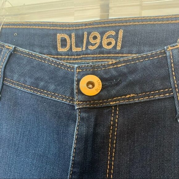 DL1961 Angel Mid-rise Skinny Ankle in Mariner - Picture 7 of 11